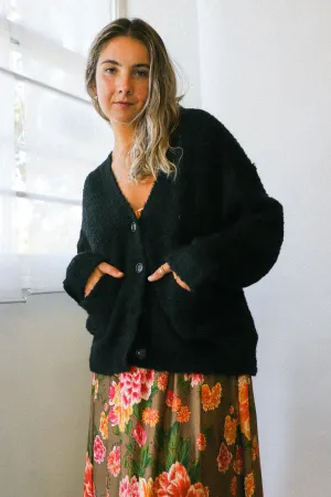 Black Chaud Cardigan