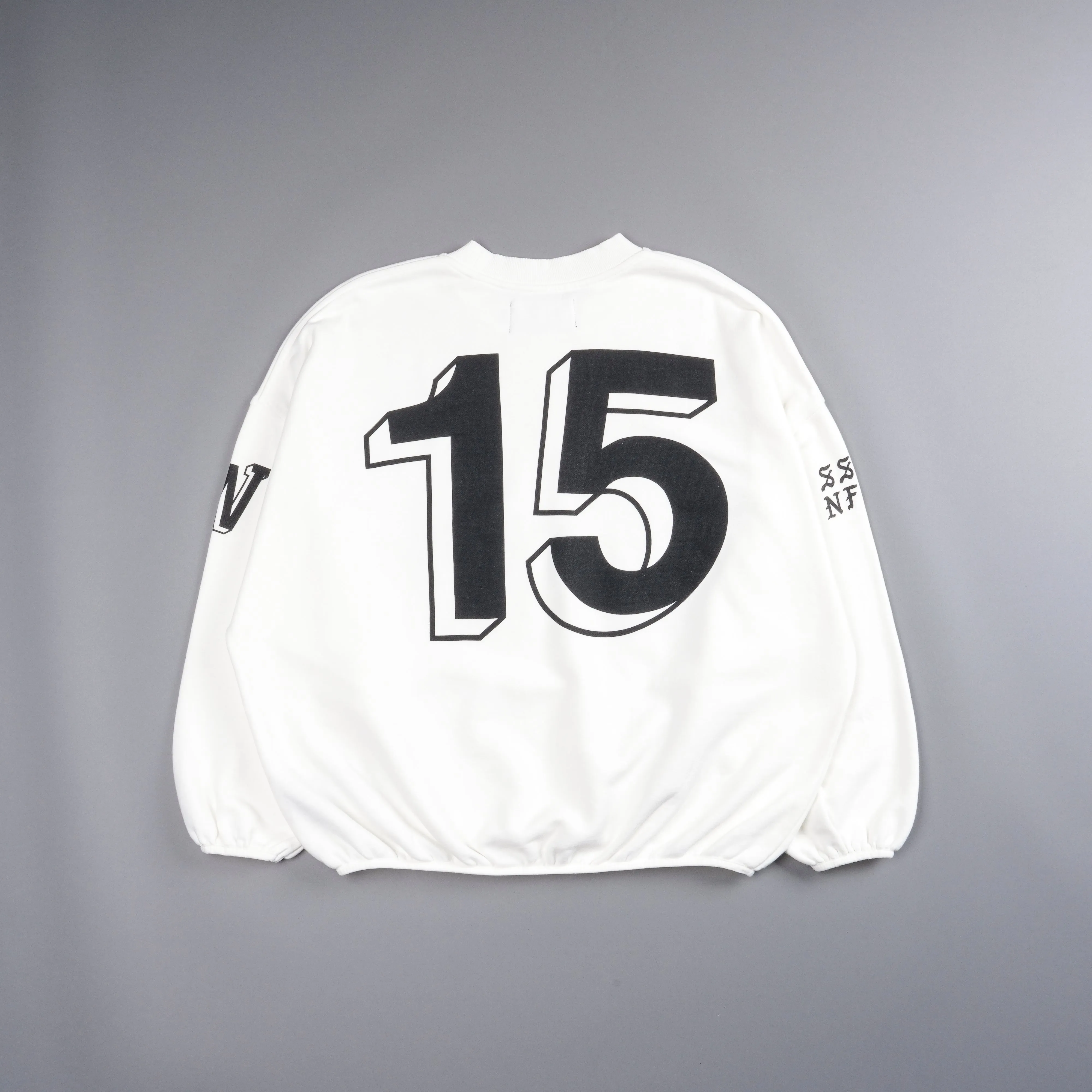 Established S. Hall Unisex Crewneck in Cream