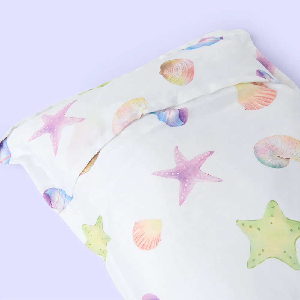 Fancy Fluff Organic Baby Pillow -  Sea Fantasy