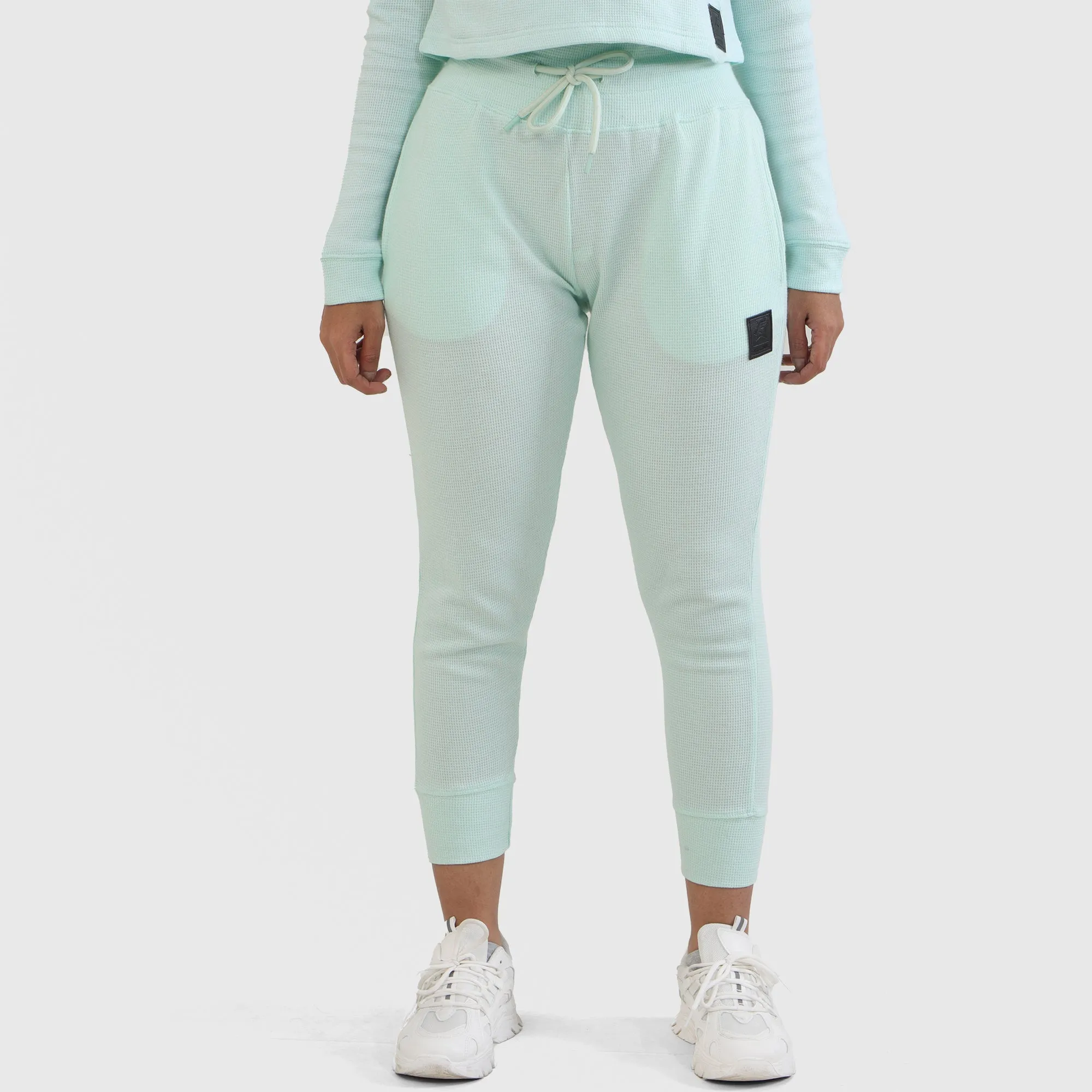 GA Cropped Joggers (Aqua)
