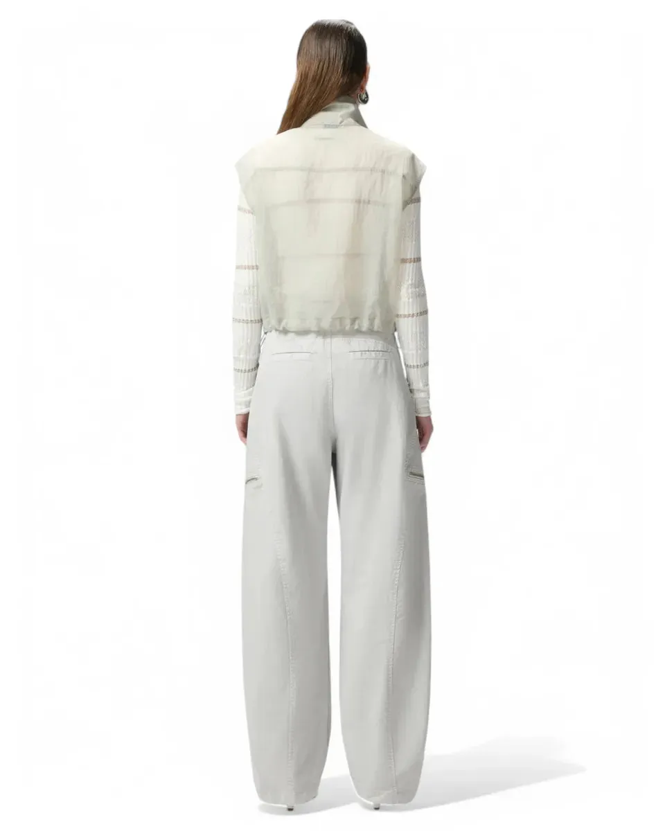 Gilet Smanicato in Tessuto Ripstop
