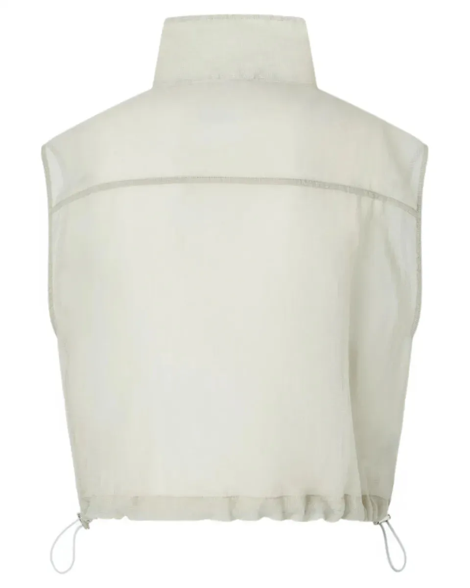 Gilet Smanicato in Tessuto Ripstop