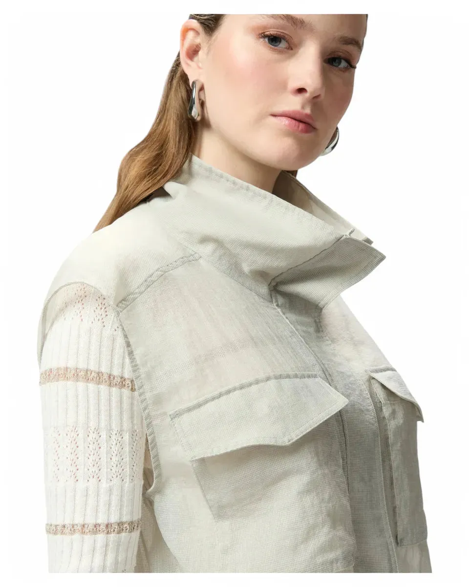 Gilet Smanicato in Tessuto Ripstop