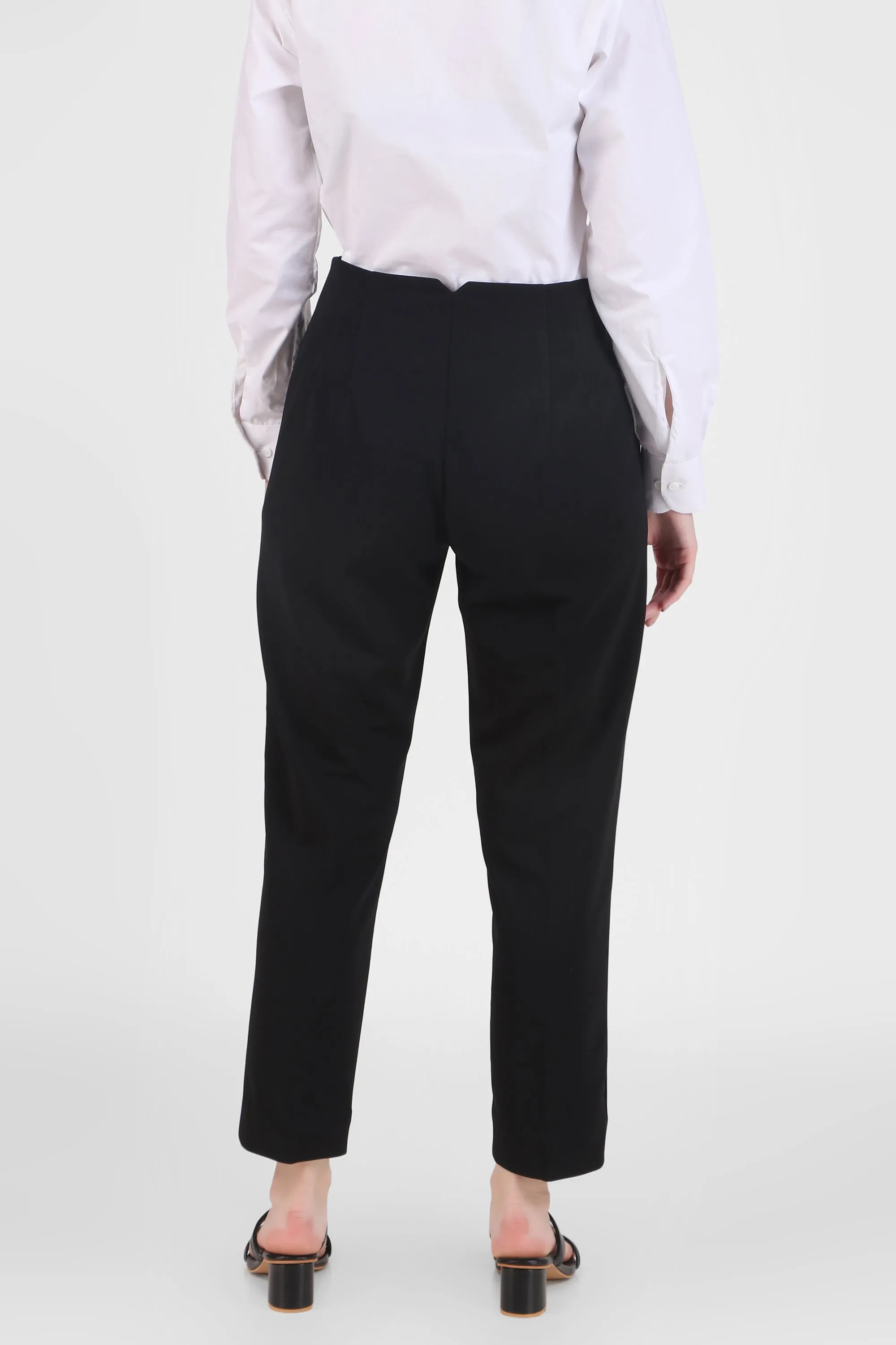 High Waist Trousers, Black