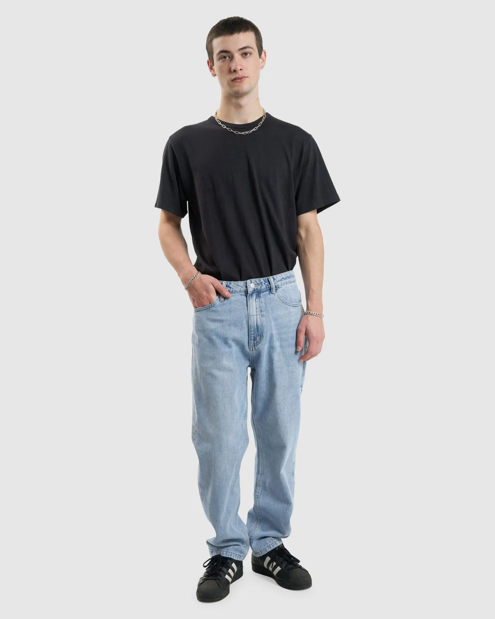 MENS SLACKER DENIM JEANS