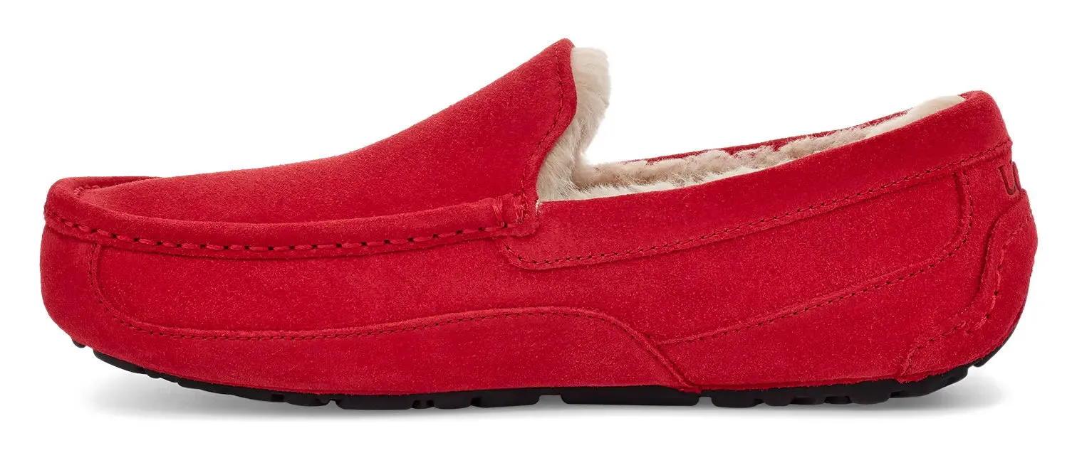 Men’s UGG Ascot (Suede) – Classic Moc-Toe Slipper with Indoor/Outdoor Comfort