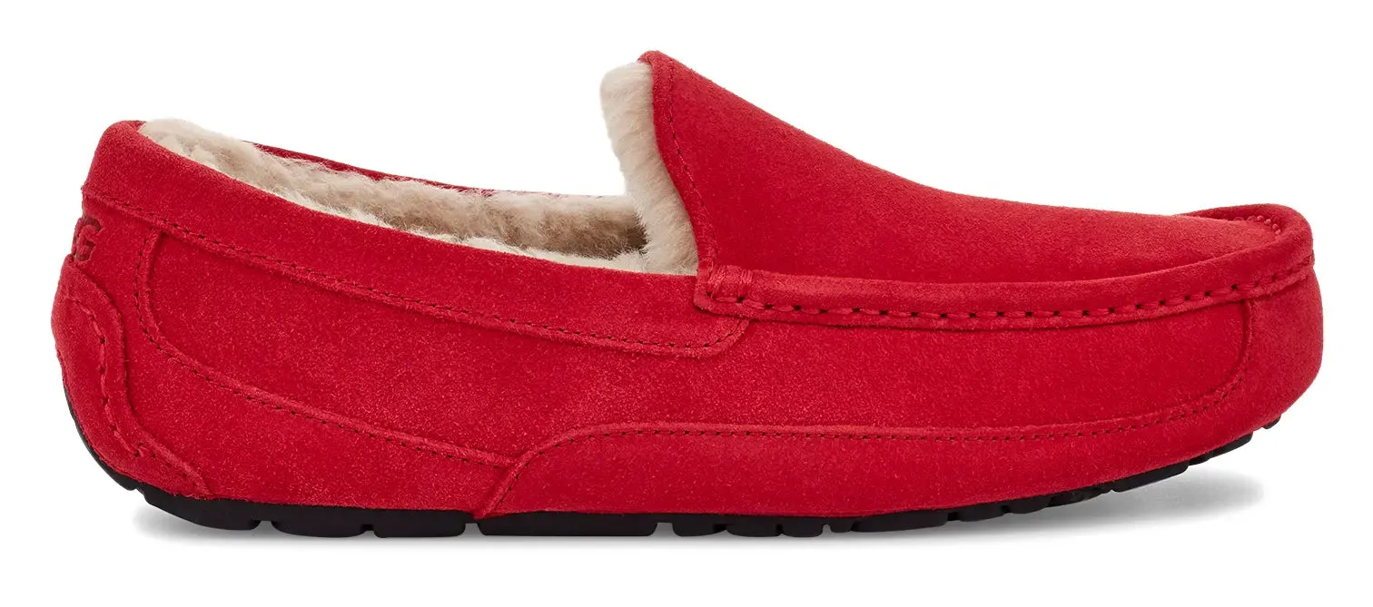Men’s UGG Ascot (Suede) – Classic Moc-Toe Slipper with Indoor/Outdoor Comfort