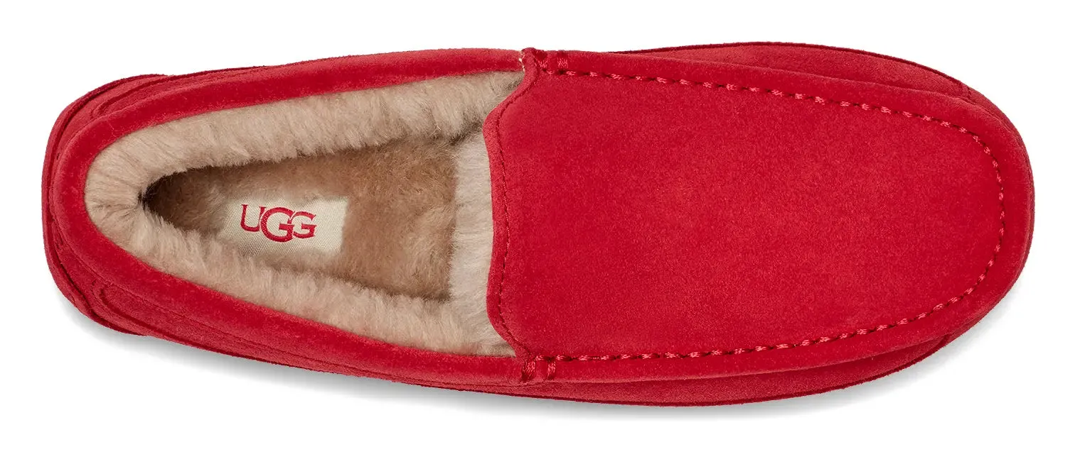 Men’s UGG Ascot (Suede) – Classic Moc-Toe Slipper with Indoor/Outdoor Comfort
