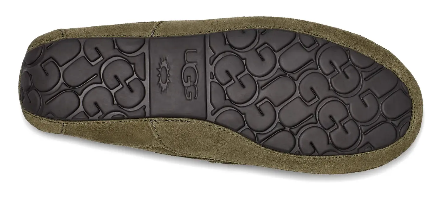 Men’s UGG Ascot (Suede) – Classic Moc-Toe Slipper with Indoor/Outdoor Comfort