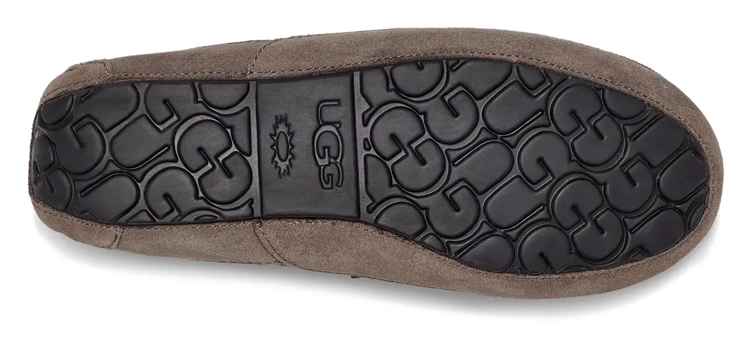 Men’s UGG Ascot (Suede) – Classic Moc-Toe Slipper with Indoor/Outdoor Comfort