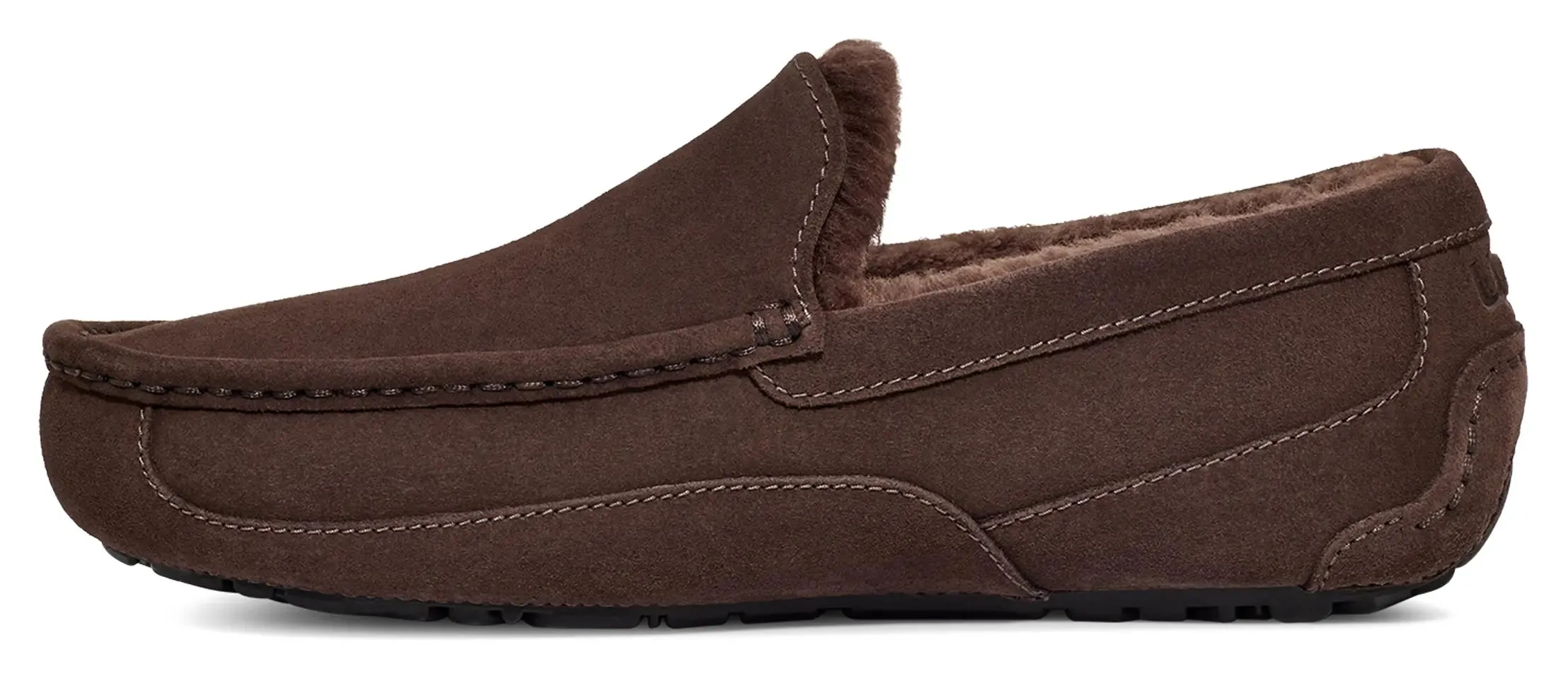 Men’s UGG Ascot (Suede) – Classic Moc-Toe Slipper with Indoor/Outdoor Comfort