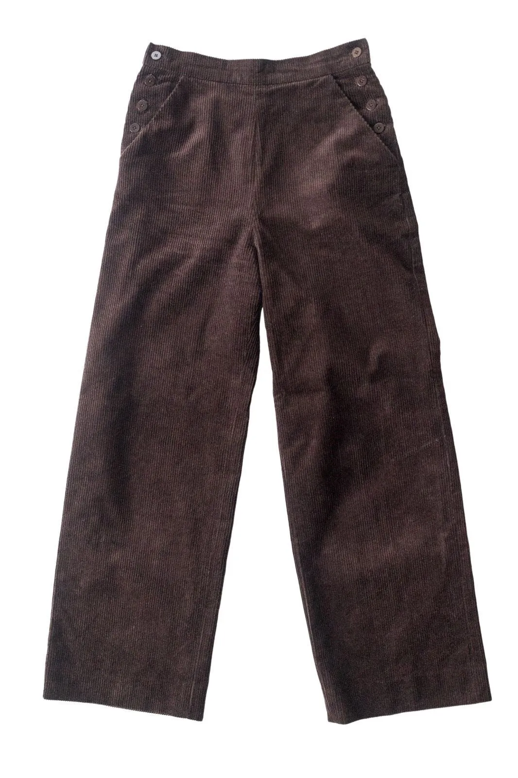 Merchant & Mills, Quinn Sailor Trousers Paper Pattern, two size ranges