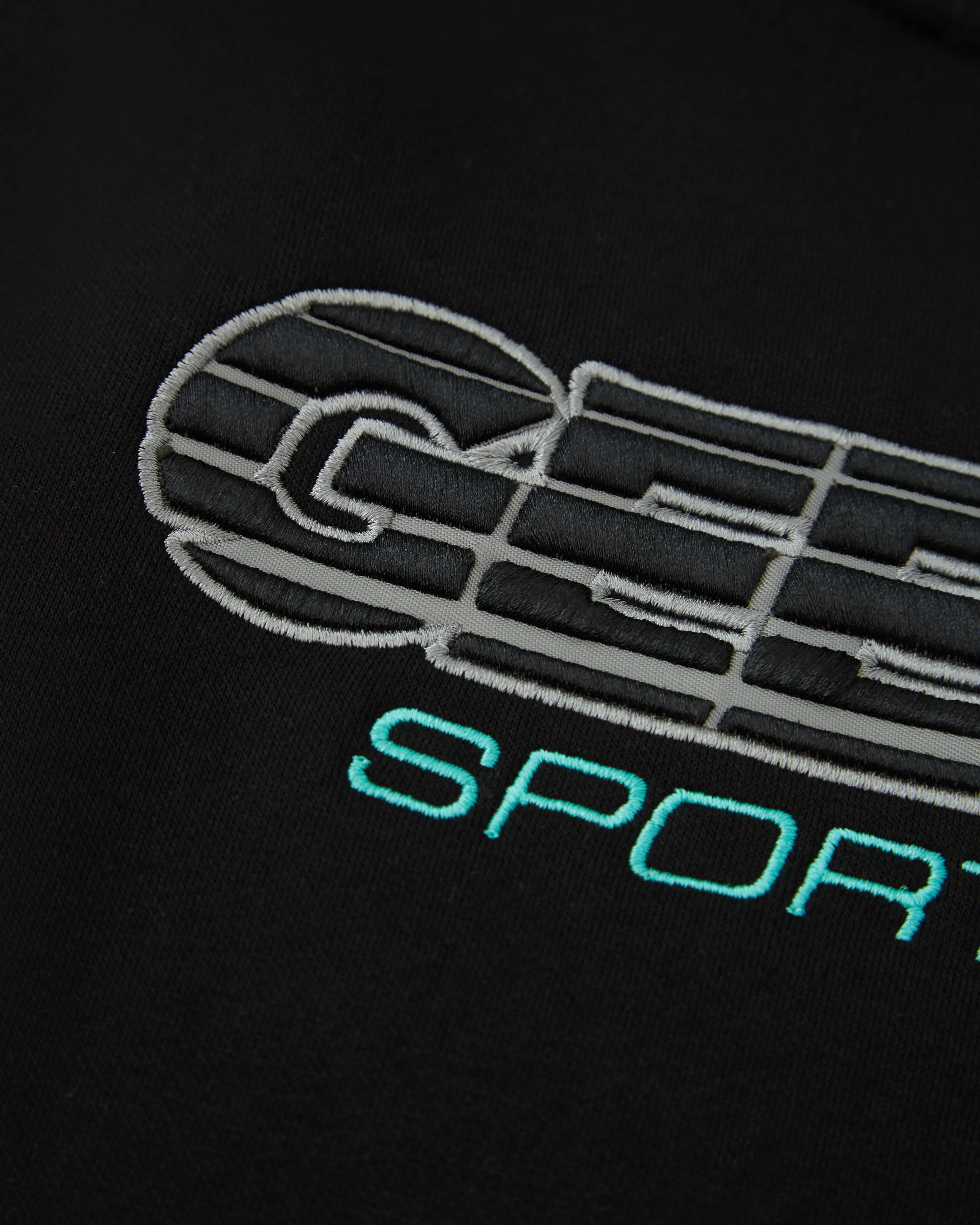 OS Sportsman  2.0 Crewneck Black/Aqua Green
