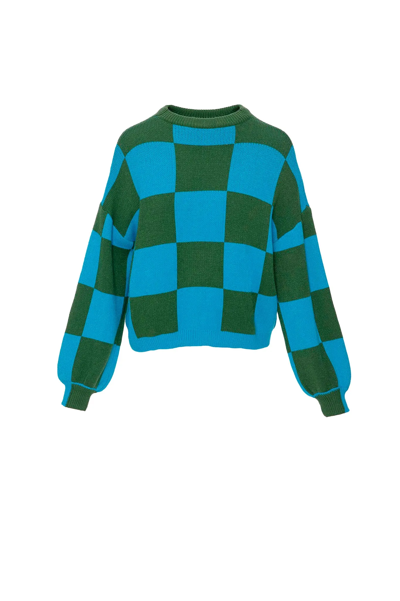 PLAID PULLOVER