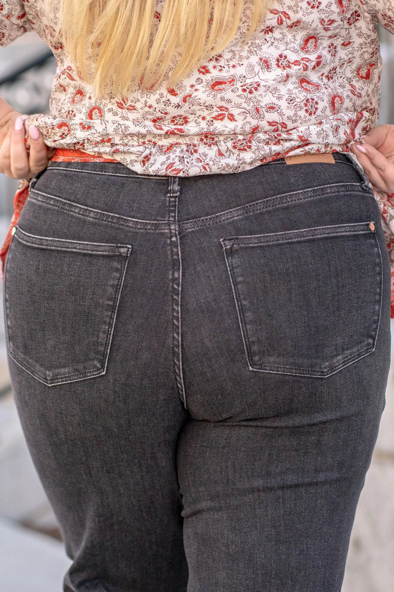 Plus Size Kenner High Rise Tummy Control Straight