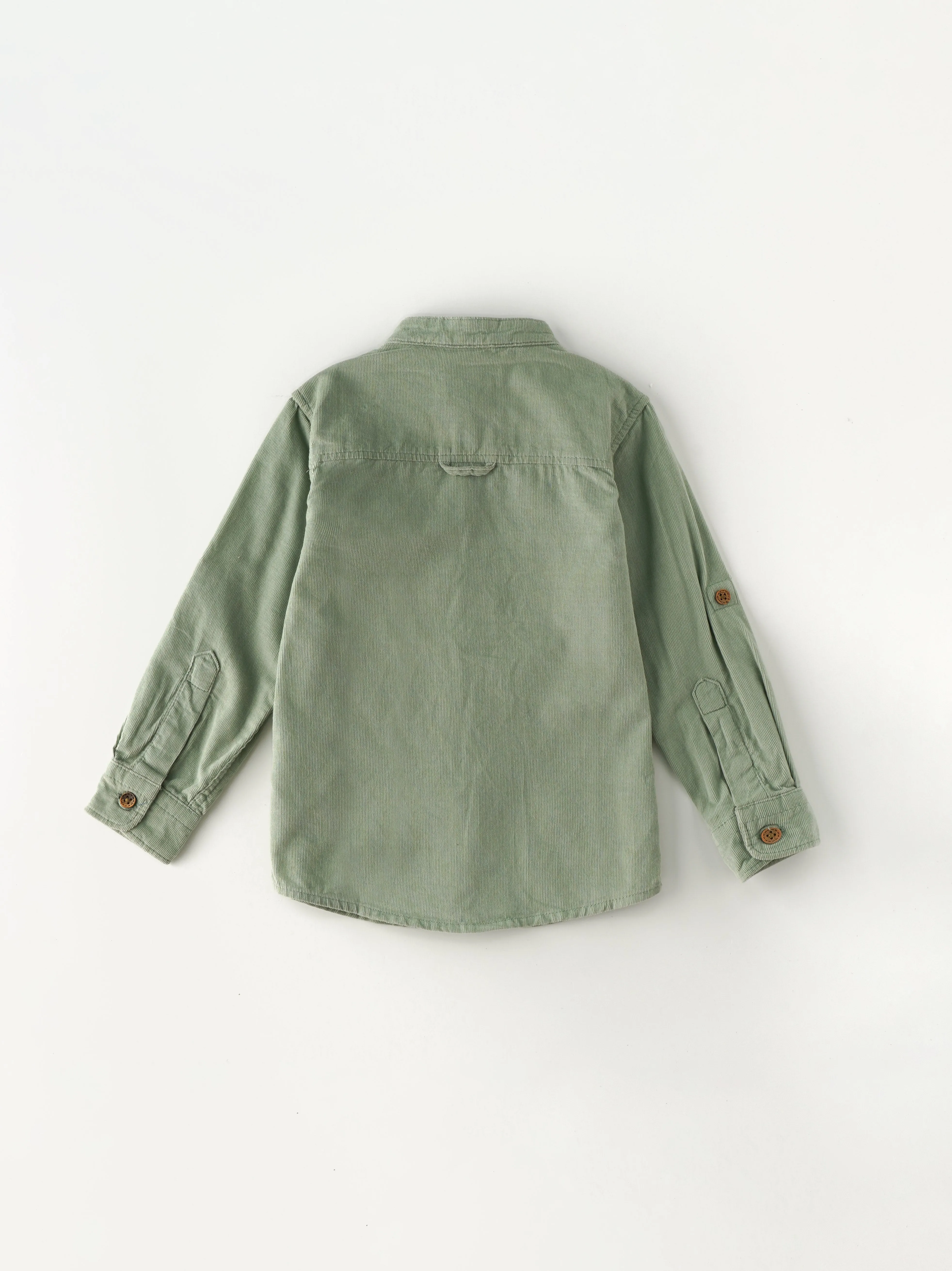 Skin-friendly & Comfy Full Sleeve Corduroy Shirt for Boys