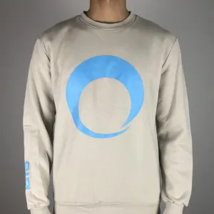 SWRL LOGO CREW SWEATER CREAM