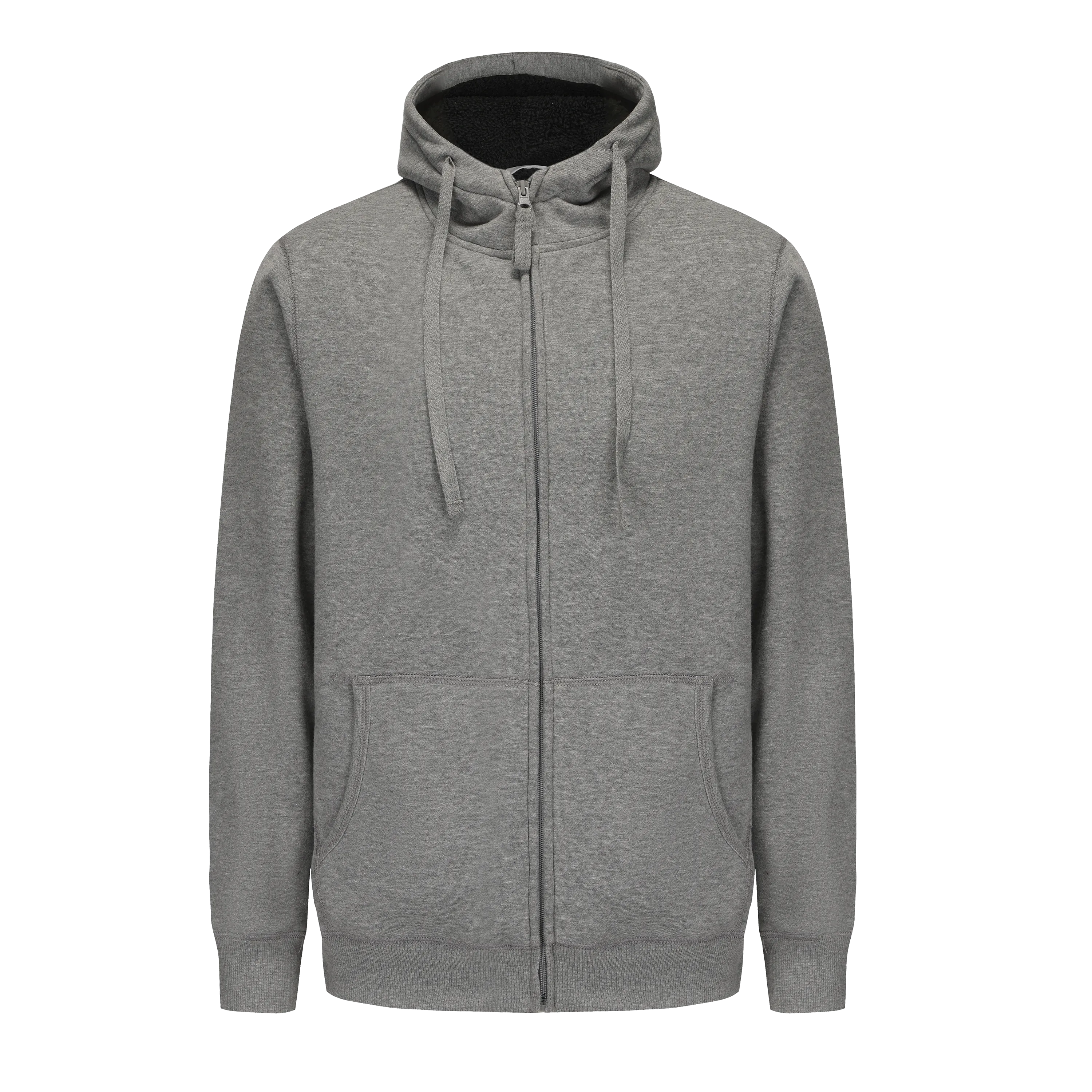 Unisex Snow Fleece Lining Hoodie Jacket