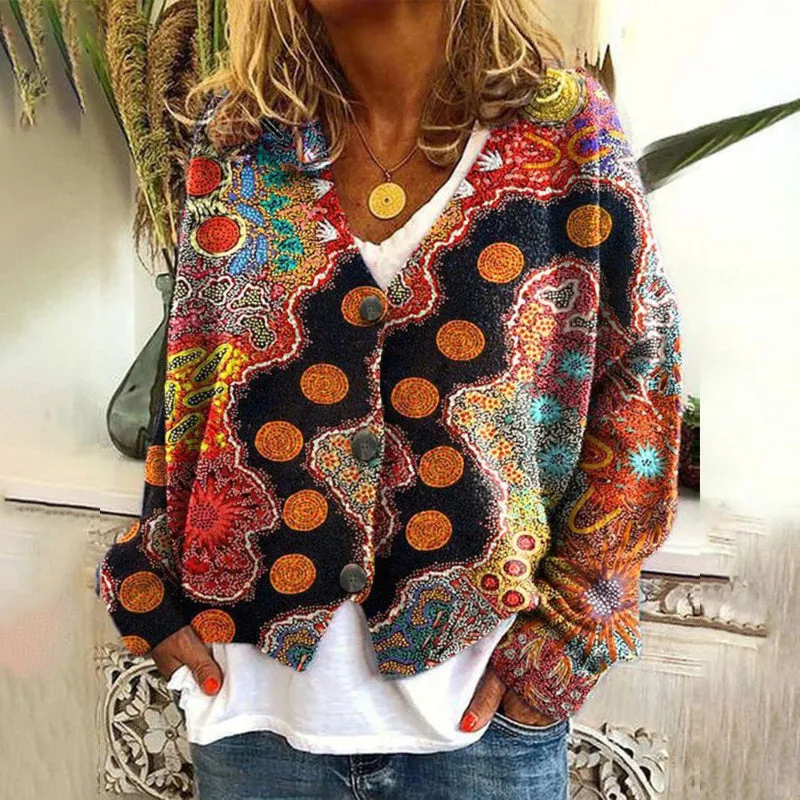 Zaria | Colorful, Comfortable Knitted Sweater