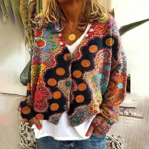 Zaria | Colorful, Comfortable Knitted Sweater
