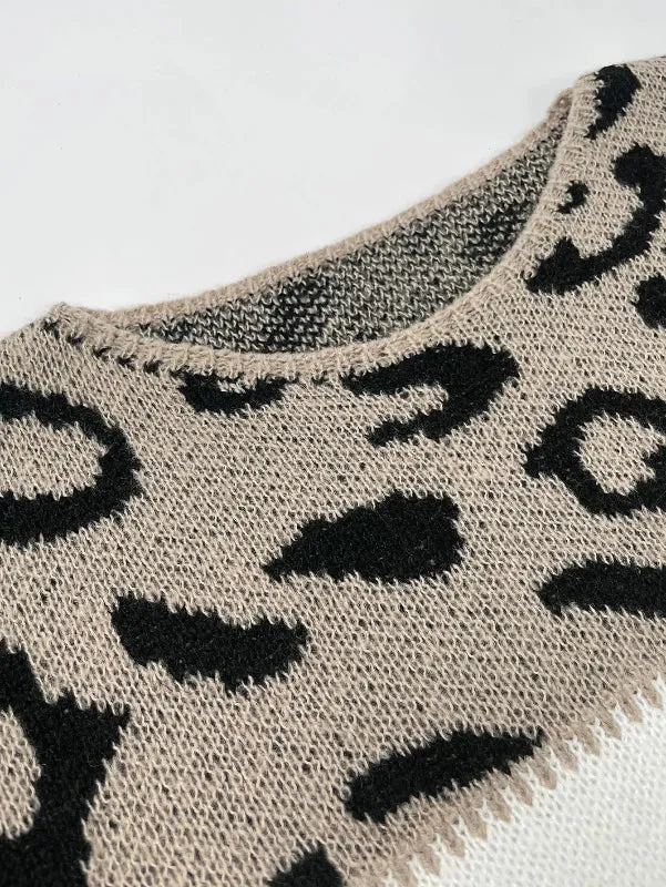Zaynab | Leopard Print Sweater
